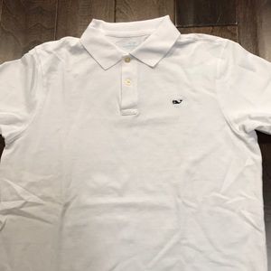 Boys XL white polo by vineyard vines